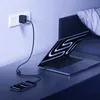 Kabel Baseus Flash 4 140W 2w1 USB-C do USB-C + USB-C 1.5 m - czarny